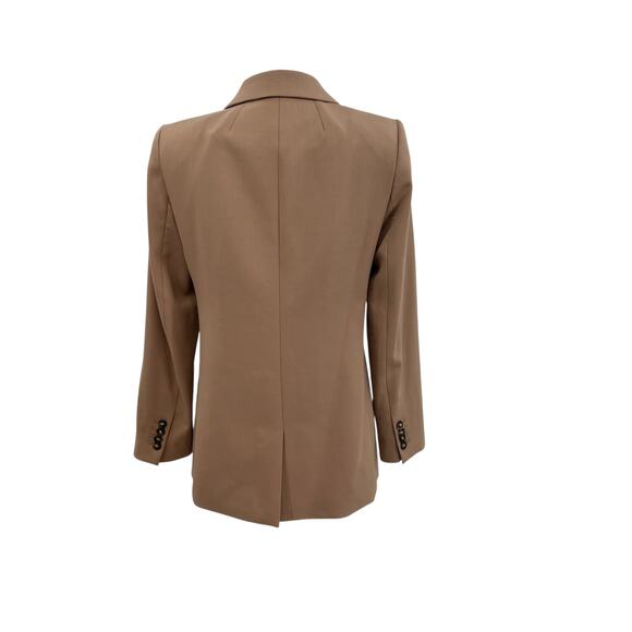 J. Crew Willa Blazer Jacket Italian City Wool Blend Camel Tan Size 4 - Picture 9 of 15